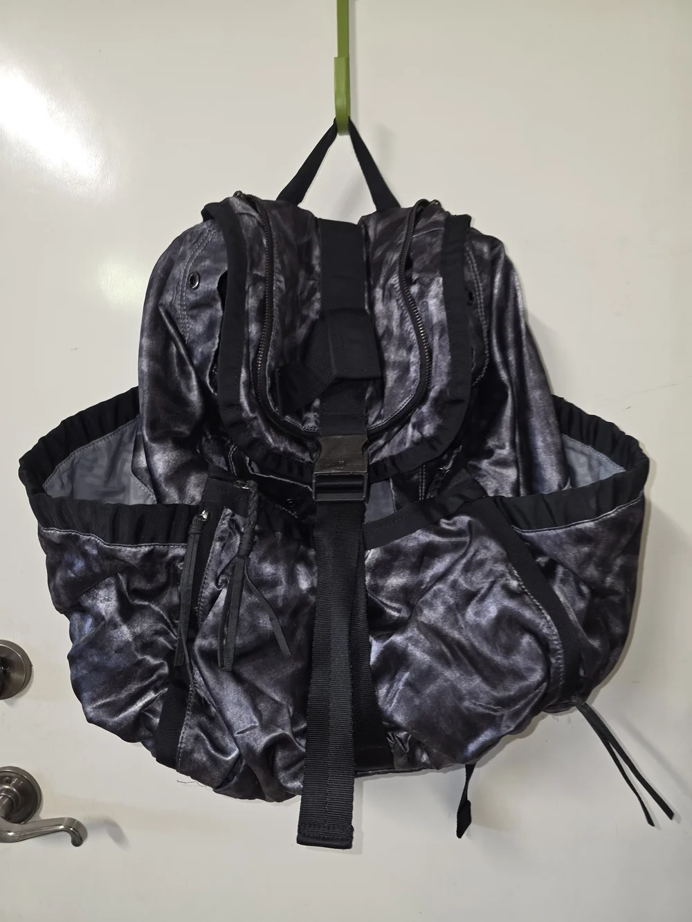 Free With Bundle Lululemon athletica Shiny Charcoal Black Backpack
